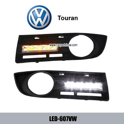 Volkswagen VW Touran DRL LED Daytime Running Lights turn light steering lamps LED-607VW