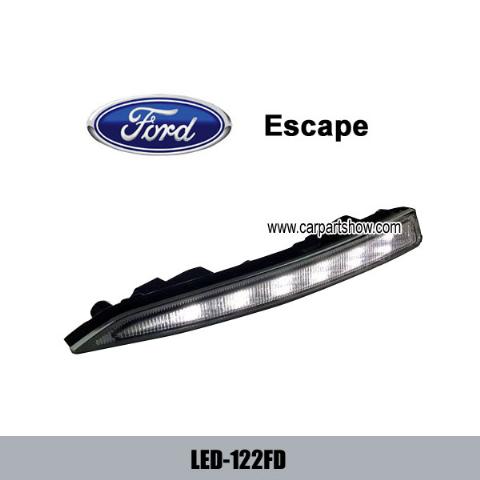 Ford Escape DRL LED Daytime Running Lights Car headlights parts Fog lamp cover LED-122FD