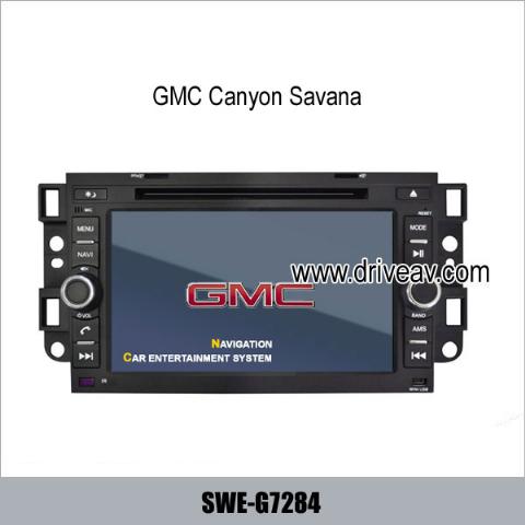 GMC Canyon Savana Sonoma OEM stereo DVD player GPS navigation TV SWE-G7284