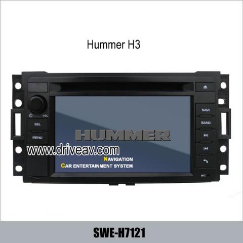 Hummer H1 H3 Buick GL8 in dash radio Car DVD Player GPS navigation bluetooth IPOD SWE-H7121