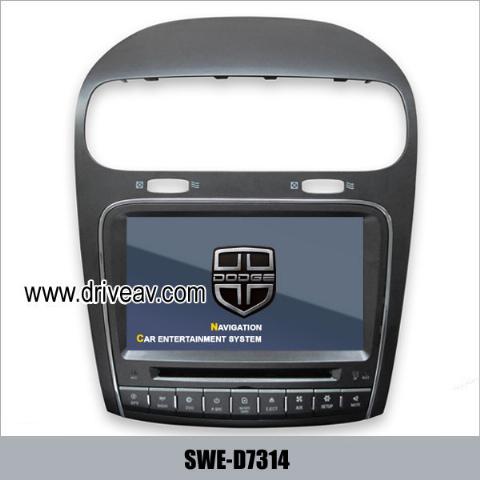 Dodge Journey OEM stereo radio auto car DVD GPS navigation TV SWE-D7314