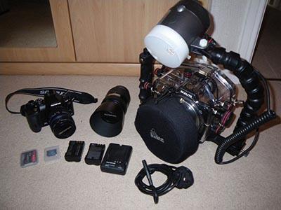 For sale – IKELITE OLYMPUS E510/E520 DSLR COMPLETE SETUP