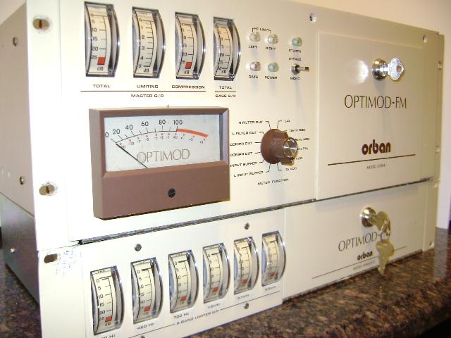 Orban Optimod 8100A1/U75 FM Broadcast Audio Processor with XT2 6 Band Limiter