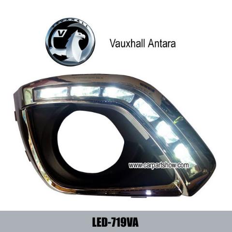 Vauxhall Antara DRL LED Daytime Running Lights Car headlights parts Fog lamp cover LED-719VA
