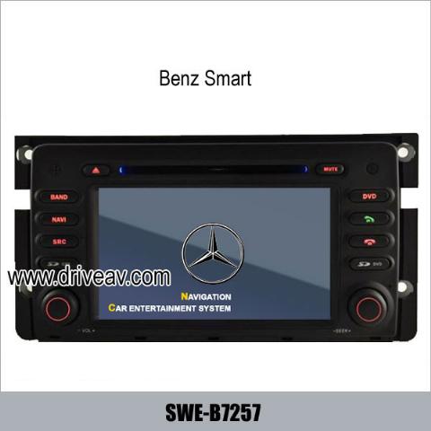 Benz Smart factory stereo radio Car DVD player TV GPS navigation SWE-B7257