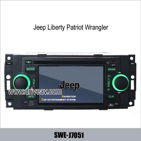 Jeep Liberty Patriot Wrangler OEM radio DVD player GPS TV SWE-J7051