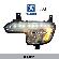 PEUGEOT 508 DRL LED Daytime Running Lights Car headlight parts Fog lamp cover LED-119PG