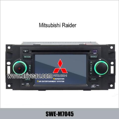 Mitsubishi Raider OEM radio auto DVD GPS NAV  TV SWE-M7045