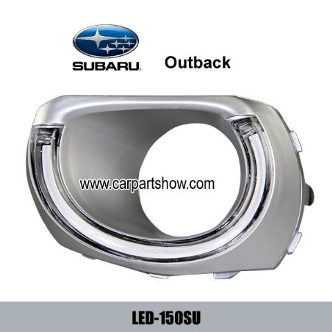 SUBARU Outback DRL LED Daytime Running Lights Car headlight parts Fog lamp cover LED-150SU