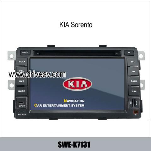 KIA SORENTO OEM radio Car DVD Player bluetooth IPOD GPS navi TV RDS SWE-K7131