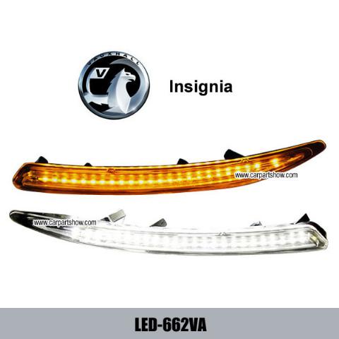 VAUXHALL Insignia DRL LED Daytime Running Lights Car headlights parts Fog lamp cover LED-662VA