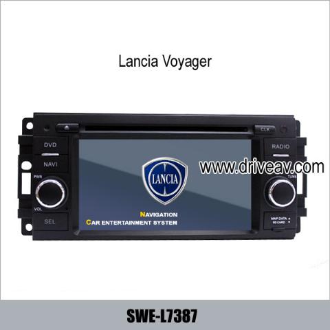 Lancia voyager OEM stereo car dvd player GPS navigation TV SWE-L7387