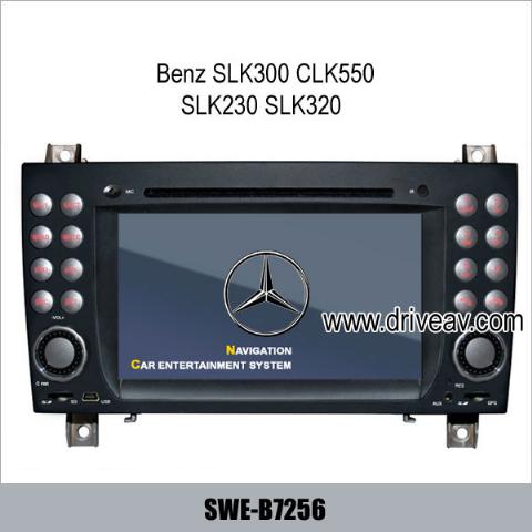 Benz SLK300 CLK550 SLK230 SLK320 stereo radio DVD GPS TV SWE-B7256
