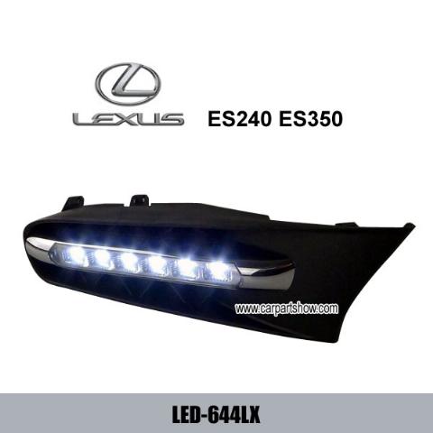 LEXUS ES240 ES350 DRL LED Daytime Running Lights Car headlight parts Fog lamp cover LED-644LX