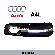 AUDI A4L DRL LED Daytime Running Lights Car headlight parts Fog lamp cover LED-605AU