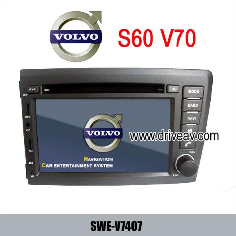 VOLVO S60 S70 OEM stereo car dvd player GPS navigation TV SWE-V7407