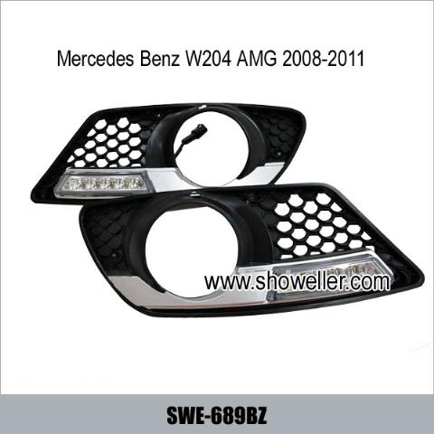 Mercedes Benz W204 AMG 2008-2011 DRL LED Daytime Running Light SWE-689BZ