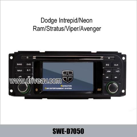 Dodge Intrepid Neon Ram Stratus Viper Avenger radio DVD GPS NAV TV SWE-D7050