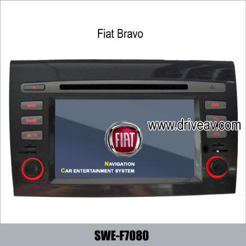 FIAT Bravo OEM stereo radio DVD player GPS navi TV SWE-F7080