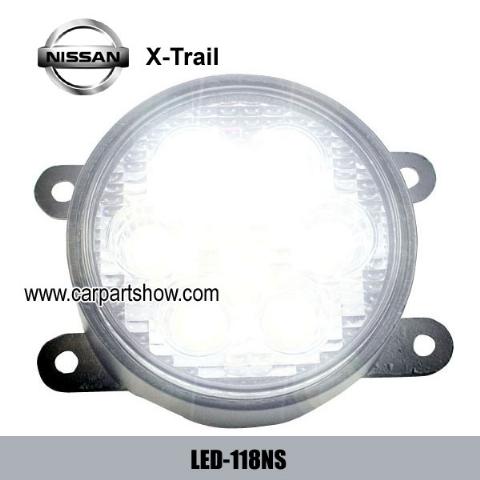 NISSAN X-Trail DRL LED Daytime Running Lights Car headlight parts Fog lamp cover LED-118NS