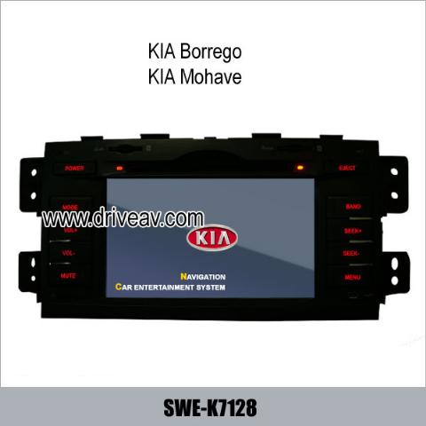KIA Borrego Mohave radio Car DVD Player bluetooth IPOD GPS navi TV SWE-K7128