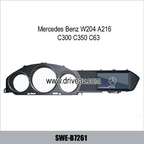 Mercedes Benz W204 A216 C300 C350 C63 OEM radio DVD GPS TV IPOD SWE-B7261