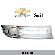 CHEVROLET Sail DRL LED Daytime Running Light Car headlights parts Fog lamp cover LED-107CT