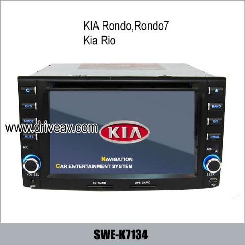 KIA Rondo Rondo7 Kia Rio OEM factory radio GPS DVD Player TV SWE-K7134
