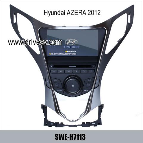 Hyundai AZERA 2012 radio Car DVD player bluetooth TV GPS navigate SWE-H7113