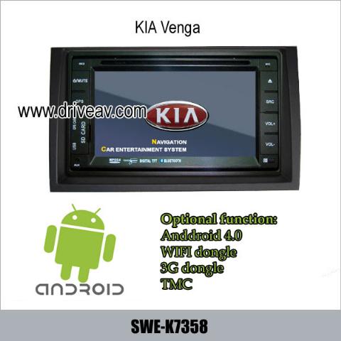 KIA Venga OEM radio Car DVD Android internet GPS TV SWE-K7358