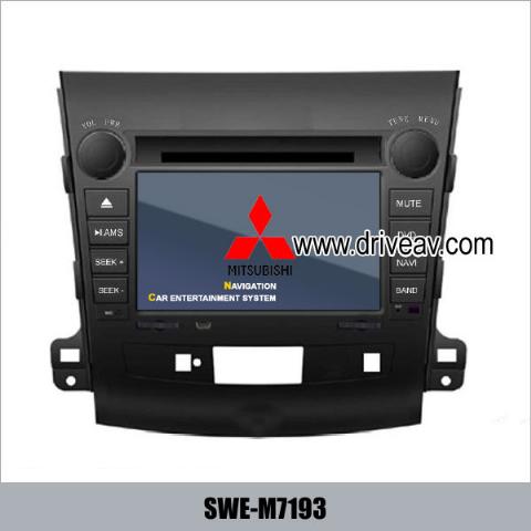 MITSUBISHI Outlander Airtrek stereo radio Car DVD Player TV GPS navigation SWE-M7193