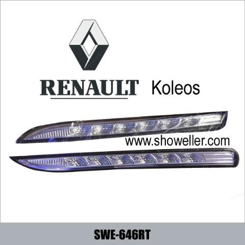Renault Koleos DRL  LED Daytime Running Light SWE-646RT