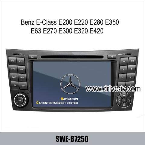 Benz E-Class E200 E220 E280 E350 E63 E270 E300 E320 E420 DVD Player GPS TV SWE-B7250