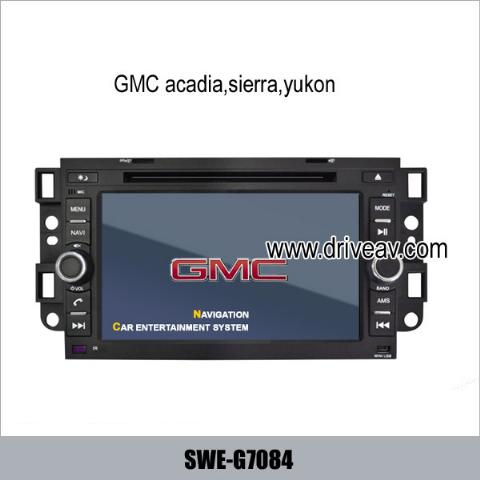 GMC acadia sierra yukon Canyon OEM stereo DVD GPS navigation TV SWE-G7084