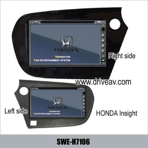Honda Insight & Eu-Version Honda Insight DVD player GPS navi TV IPOD SWE-H7106
