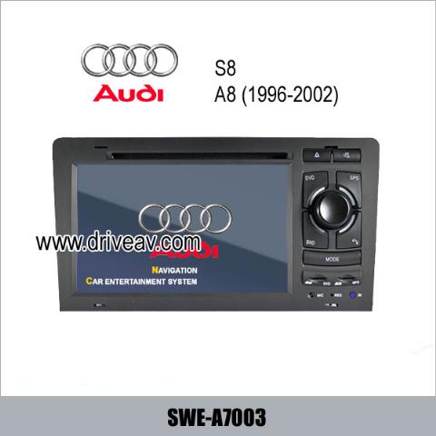 Audi A8 S8 OEM stereo radio DVD Player GPS navi Bluetooth TV IPOD SWE-A7003