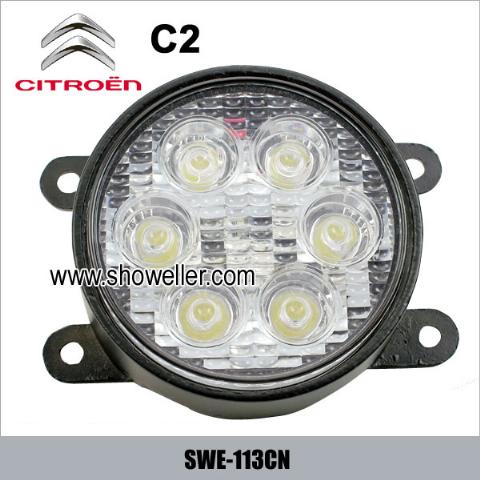 Citroen C2 C3 DRL LED Daytime Running Light SWE-113CN