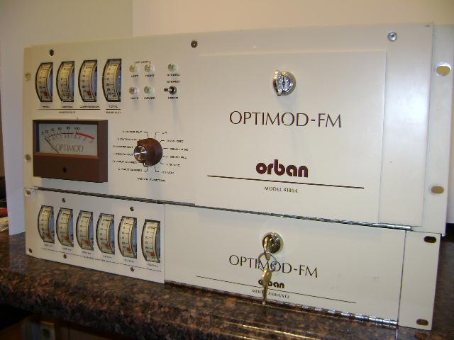 Orban Optimod 8100A1/U75 FM Broadcast Audio Processor with XT2 6 Band Limiter