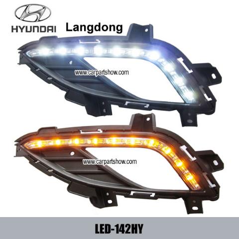 Hyundai Langdong DRL LED Daytime Running Lights turn light steering lamps LED-142HY