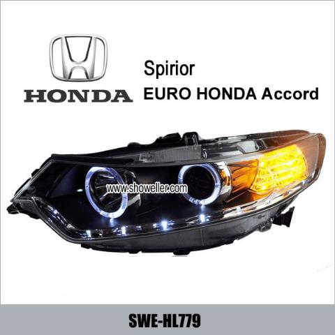 EURO HONDA ACCORD/Spirior Angel Eye LED Lamp DRL Headlights Dayline Head Lights SWE-HL779