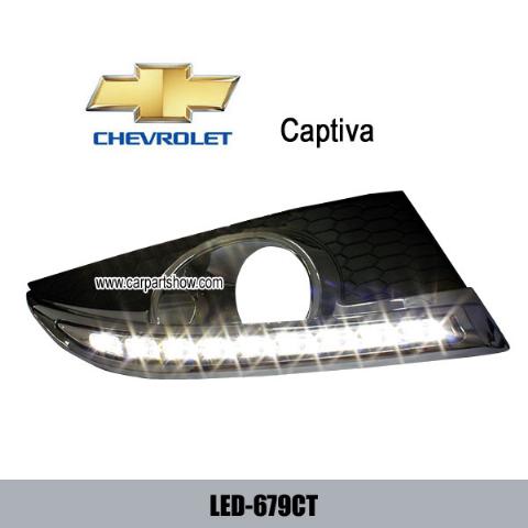 CHEVROLET Captiva 11-12 DRL LED Daytime Running Lights Car headlight parts Fog lamp cover LED-679CT