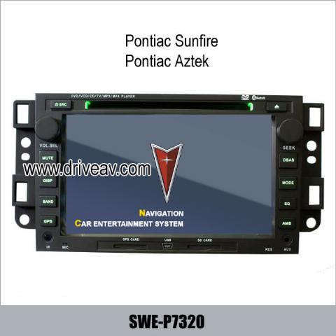 Pontiac Sunfire Pontiac Aztek stereo radio auto DVD player GPS navi TV rearview camera SWE-P7320