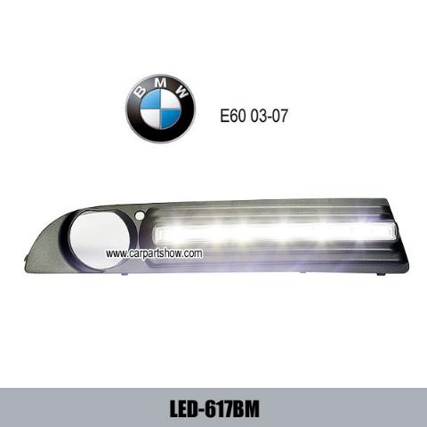 BMW E60 03-06 DRL LED Daytime Running Lights Car headlight parts Fog lamp cover LED-617BM