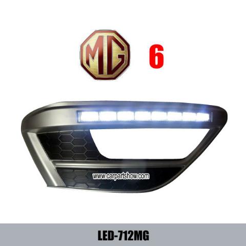 MG 6 DRL LED Daytime Running Lights Car headlight parts Fog lamp cover LED-712MG