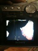 Cracked LCD Sony DSC-F707